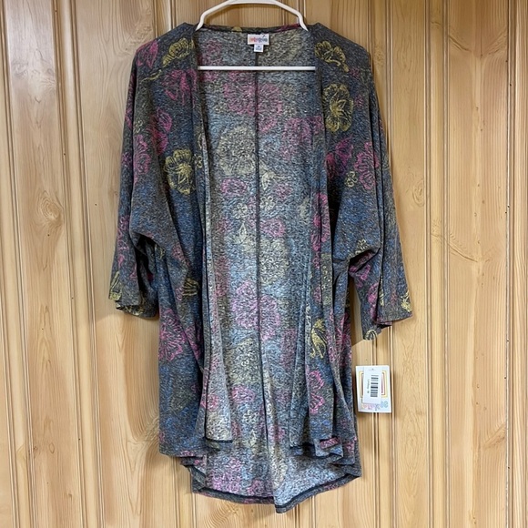 LuLaRoe Sweaters - NWT Lularoe Lindsey Women Gray Cardigan M​​